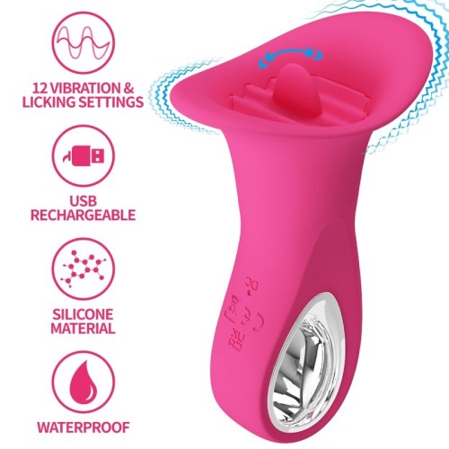 Pretty Love - Clyde Vibrador Oral Con Lengua