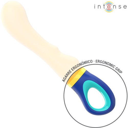 Intense Shaggy G-Spot Vibrator Yellow