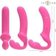 Intense Amy Vibrador Doble 20 Cm Rosa Control Remoto