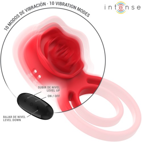 Estimulador Gail Rosa con Control Remoto para Placer Lujoso