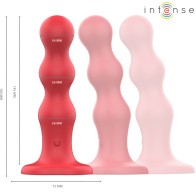 Intense Cody Vibrador Con Ventosa Rojo Control Remoto