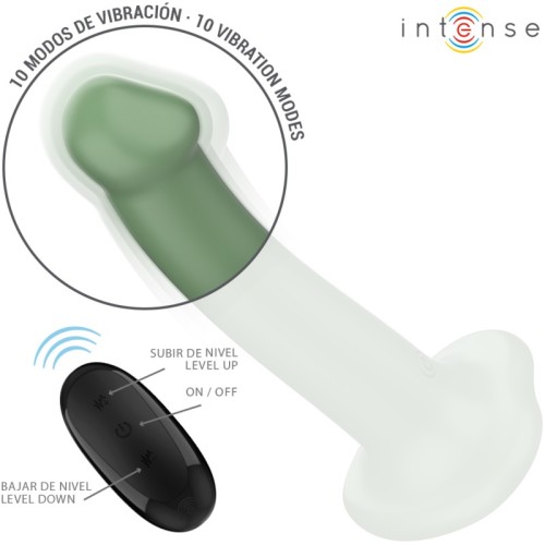 Intense Becca Vibrator Remote Control 10 Vibrations Green