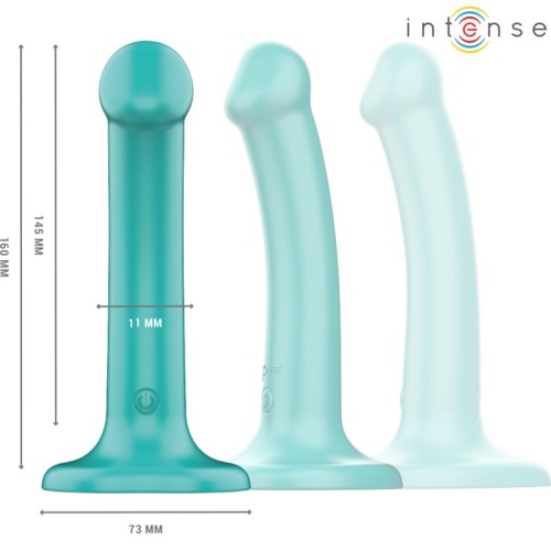 Intense Katie Vibrator with Suction Cup 10 Vibrations Blue