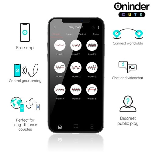 Huevo Vibrador ONINDER para Placer Creativo