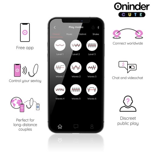 ONINDER Vibro-Rotating Egg with App Control