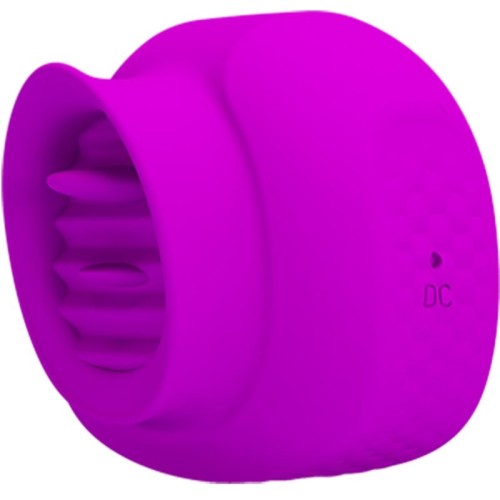 Estelle Tongue Clitoral Stimulator with 12 Vibrations - Purple