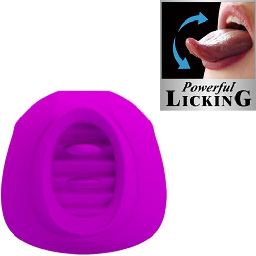 Estelle Lengua Estimuladora Clítoris con 12 Vibraciones - Morado