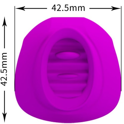Estelle Lengua Estimuladora Clítoris con 12 Vibraciones - Morado