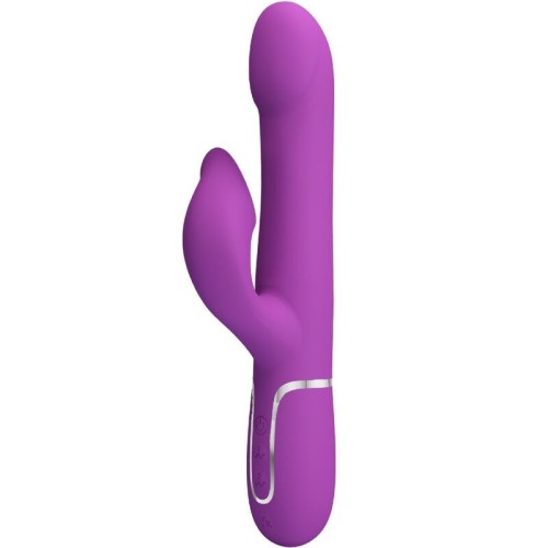 Vibrador Rabbit Multifuncional Pretty Love 4 En 1