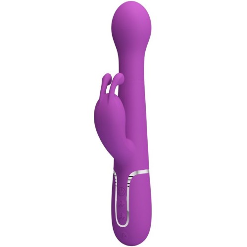 Dejon Multifunction Rabbit Vibrator 3 in 1 Purple
