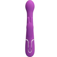 Dejon Multifunction Rabbit Vibrator 3 in 1 Purple