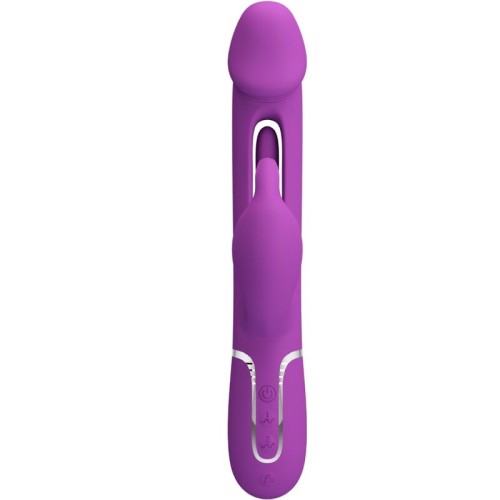 - Kampas Vibrador Rabbit Multifunción 3 En 1 Morado | Placer Absoluto