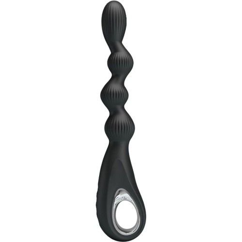 Federer Anal Vibrator 12 Vibrations Black - Luxurious Pleasure