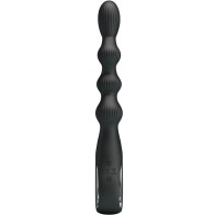Federer Anal Vibrator 12 Vibrations Black - Luxurious Pleasure