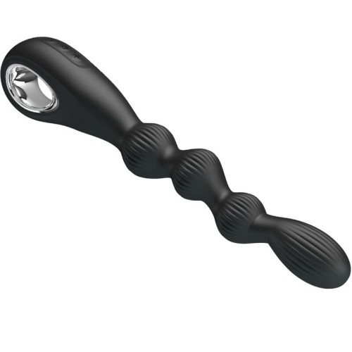 Federer Anal Vibrator 12 Vibrations Black - Luxurious Pleasure