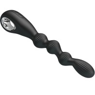 Federer Anal Vibrator 12 Vibrations Black - Luxurious Pleasure