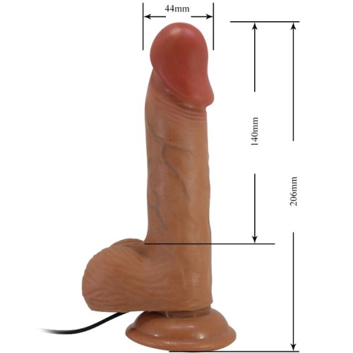 Catoblepas Vibrador Realístico 20.6 Cm - Estimulación Intensa