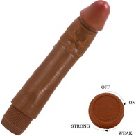 Dybbuk Realistic Vibrator 24 cm Mulatto
