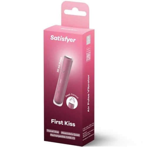Satisfyer First Kiss Clitoris Stimulator Travel Size
