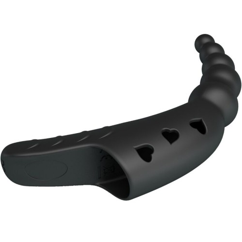 Vibrador de Dedo Jordin 10 Vibraciones Negro