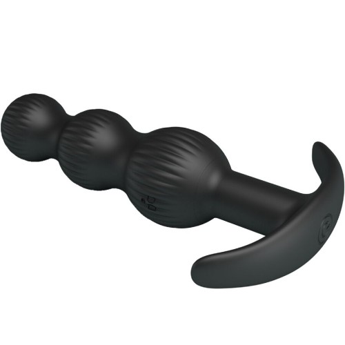 Sidney Anal Vibrator 10 Vibrations Black