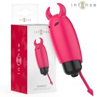 Intense Scarlet Vibrating Bullet for Pleasure