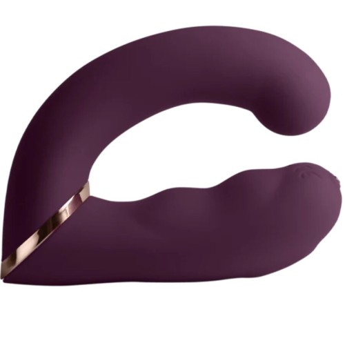 Rocks-Off Gemini Vibrator Dual G-Spot and Clitoral Stimulator Purple
