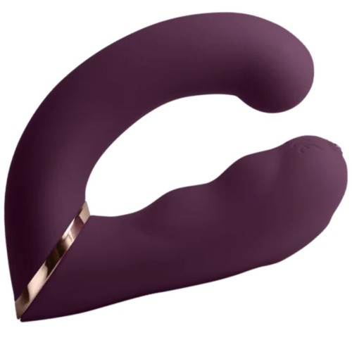 Vibrador Dual Punto G Y Estimulador Clítoris Rocks-Off Gemini Morado