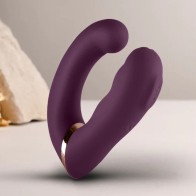 Vibrador Dual Punto G Y Estimulador Clítoris Rocks-Off Gemini Morado