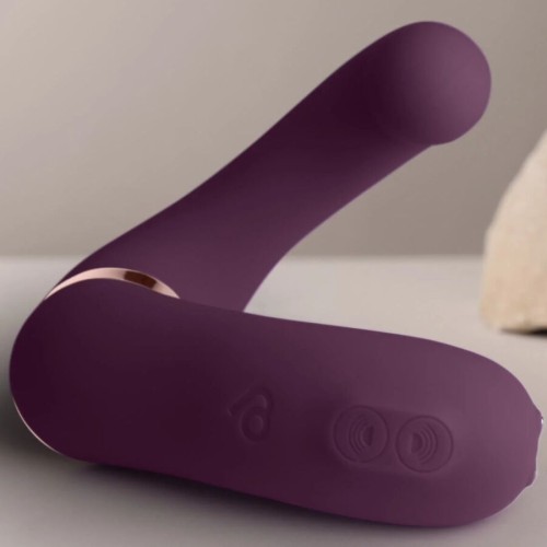 Vibrador Dual Punto G Y Estimulador Clítoris Rocks-Off Gemini Morado