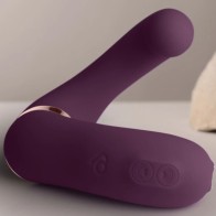 Vibrador Dual Punto G Y Estimulador Clítoris Rocks-Off Gemini Morado