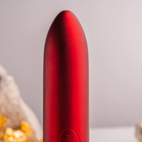 Rocks-Off RO-160 Rouge Allure Vibrator Red - Elegant Design