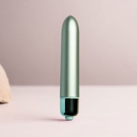 Rocks-Off Ro-90 Aqua Lily Vibrating Bullet Green