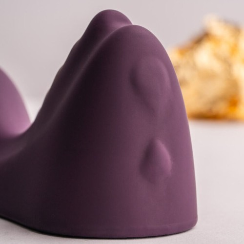 Rocks-Off Ruby Glow Sit-on Vibrator - Hands-Free Pleasure