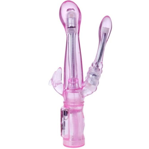 Baile Flexible Vibrator with Anal Stimulator