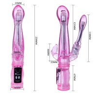 Baile Flexible Vibrator with Anal Stimulator