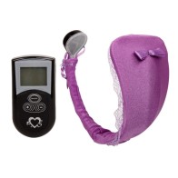 Remote Control Vibrator Thong by Baile Lilac