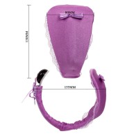 Remote Control Vibrator Thong by Baile Lilac