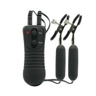 Nipple Clamps with Built-in Vibrator for Exciting Sensations