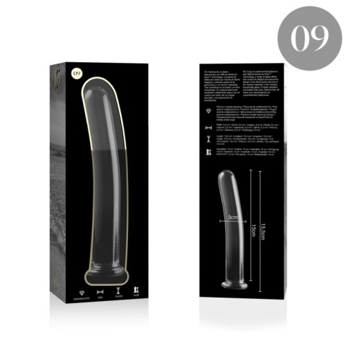 Model 9 Transparent Crystal Dildo