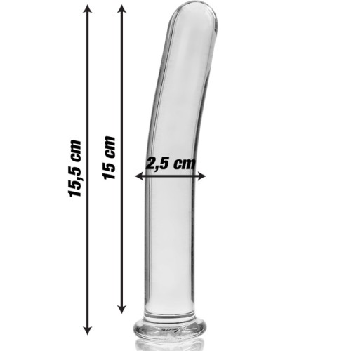Model 9 Transparent Crystal Dildo