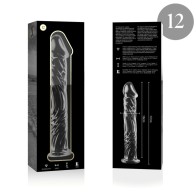 Transparent Crystal Dildo for Intense Pleasure