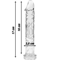 Transparent Crystal Dildo for Intense Pleasure