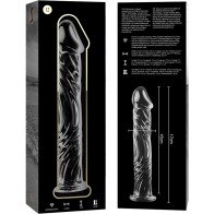 Transparent Crystal Dildo for Intense Pleasure