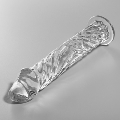 Transparent Crystal Dildo for Intense Pleasure