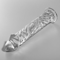 Transparent Crystal Dildo for Intense Pleasure