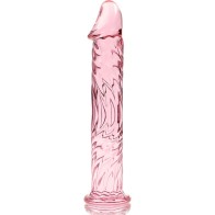 Model 12 Pink Crystal Dildo for Elegant Pleasure