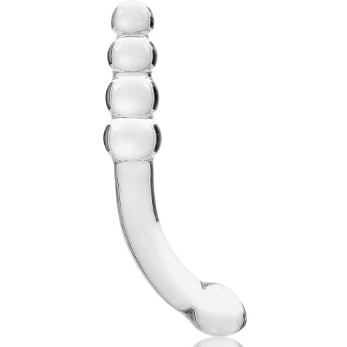 Modelo 14 Dildo Cristal Transparente - Diseño Lujoso