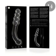 Modelo 14 Dildo Cristal Transparente - Diseño Lujoso