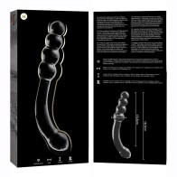 Modelo 14 Dildo Cristal Transparente - Diseño Lujoso